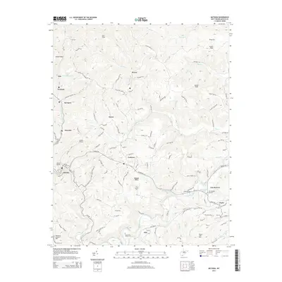 2014 Map of Matoaka, 2014 Print
