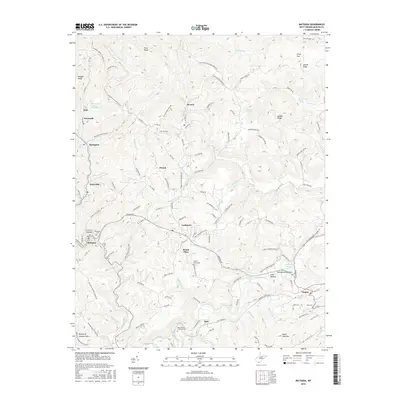 2016 Map of Matoaka, 2016 Print