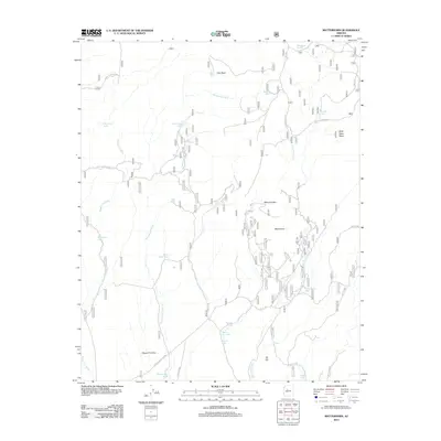 2012 Map of Matterhorn, 2012 Print
