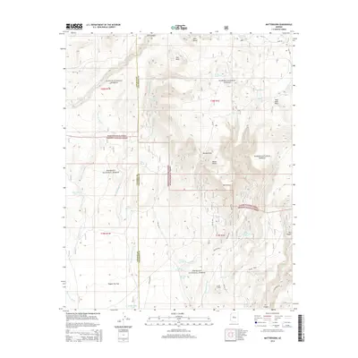 2014 Map of Matterhorn, 2014 Print