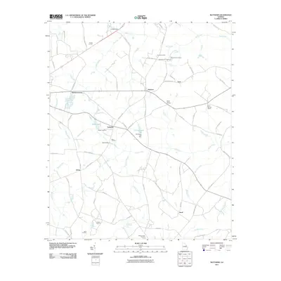 2011 Map of Matthews, 2011 Print