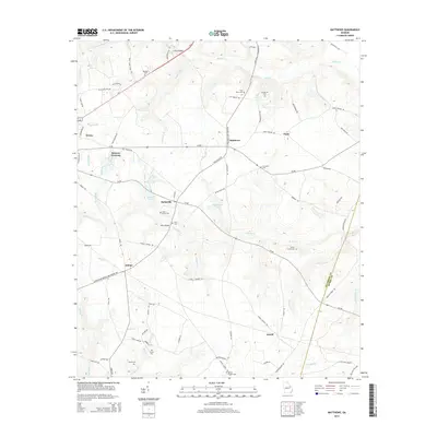 2014 Map of Matthews, 2014 Print