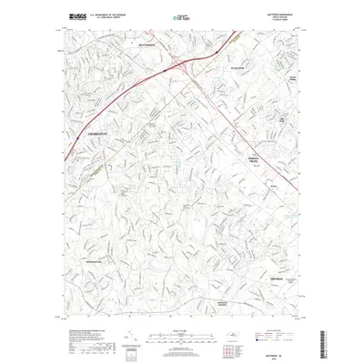 2019 Map of Matthews, 2019 Print