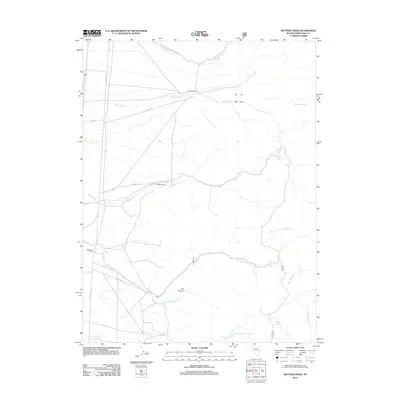 2012 Map of Mattier Creek, 2012 Print