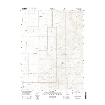 2014 Map of Mattier Creek, 2014 Print