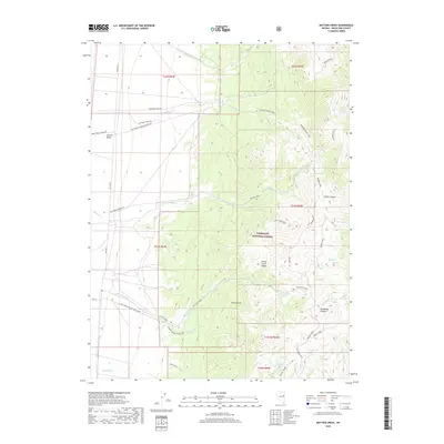 2018 Map of Mattier Creek, 2018 Print