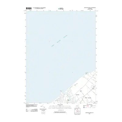 2010 Map of Mattituck Hills, 2010 Print