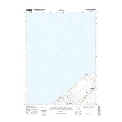 2016 Map of Mattituck Hills, 2016 Print
