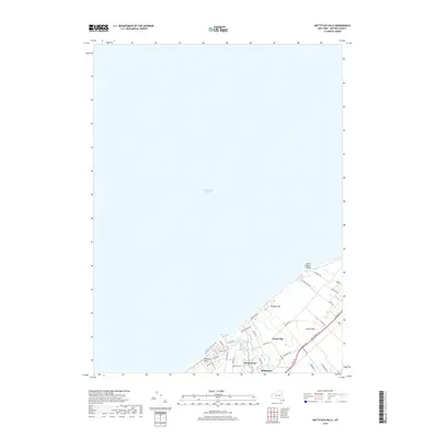 2019 Map of Mattituck Hills, 2019 Print