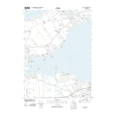 2010 Map of Mattituck, 2010 Print
