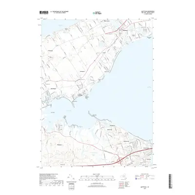 2019 Map of Mattituck, 2019 Print
