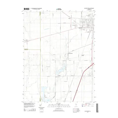 2015 Map of Mattoon West, 2015 Print