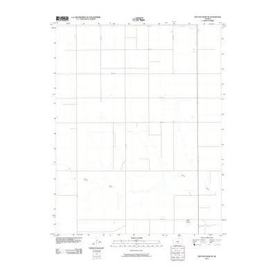 2010 Map of Mattox Draw NE, 2010 Print