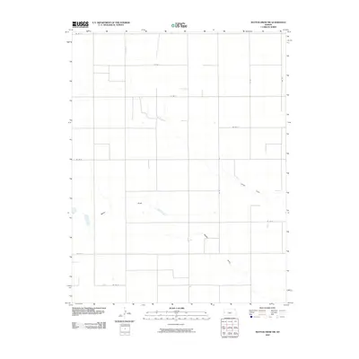 2010 Map of Mattox Draw NW, 2010 Print