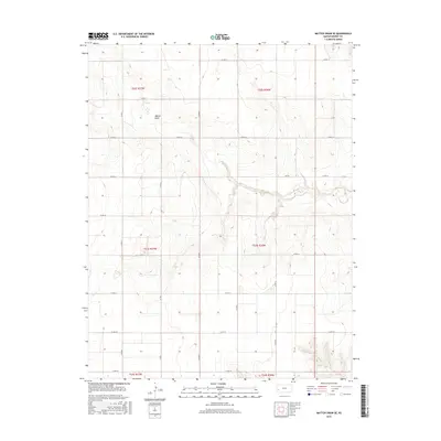 2015 Map of Mattox Draw SE, 2015 Print