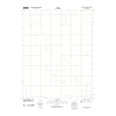 2010 Map of Mattox Draw SW, 2010 Print