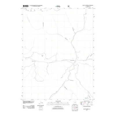 2011 Map of Matts Summit, 2011 Print