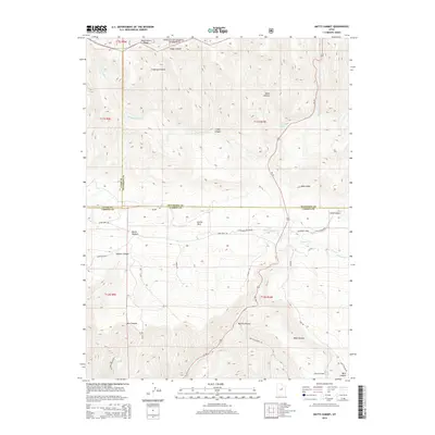 2014 Map of Matts Summit, 2014 Print