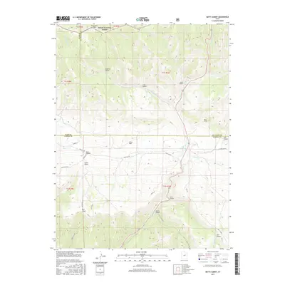 2017 Map of Matts Summit, 2017 Print