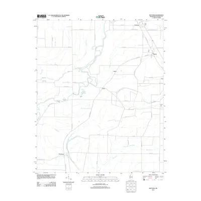 2012 Map of Mattson, 2012 Print