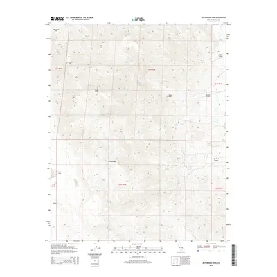 2015 Map of Maturango Peak, 2015 Print