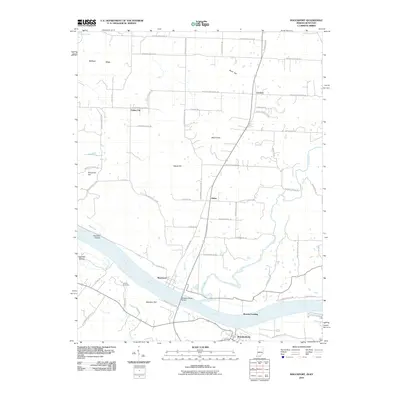 2010 Map of Mauckport, 2010 Print