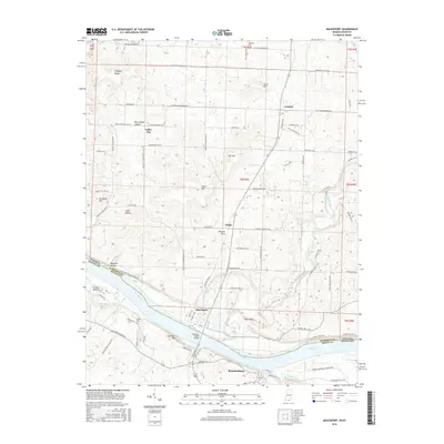 2016 Map of Mauckport, 2016 Print