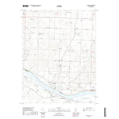 2019 Map of Mauckport, 2019 Print