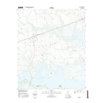 2016 Map of Maud, 2016 Print