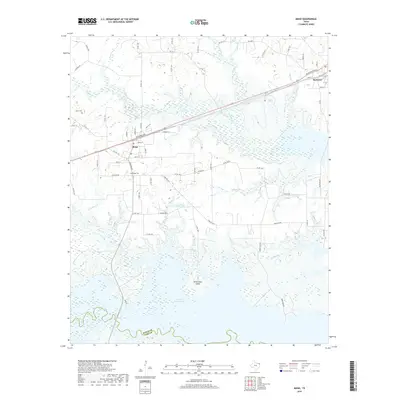 2019 Map of Maud, 2019 Print