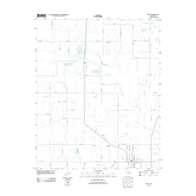 2012 Map of Maud, 2012 Print