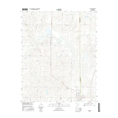2016 Map of Maud, 2016 Print