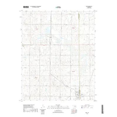 2018 Map of Maud, 2018 Print