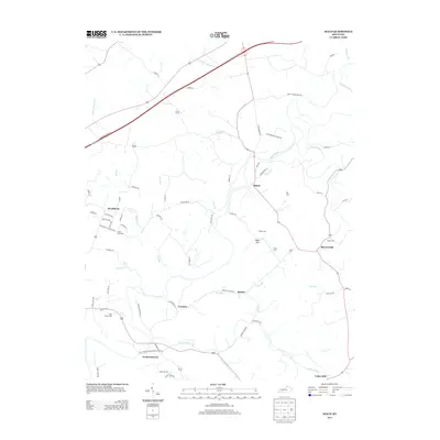 2013 Map of Maud, 2013 Print