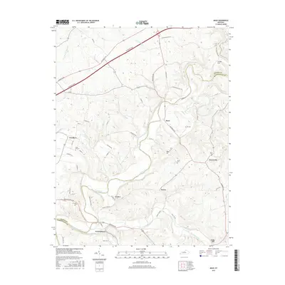 2016 Map of Maud, 2016 Print