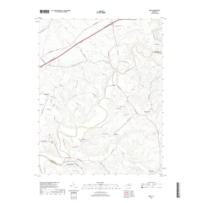 2019 Map of Maud, 2019 Print