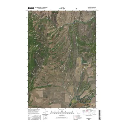 2017 Map of Maudlow, 2017 Print