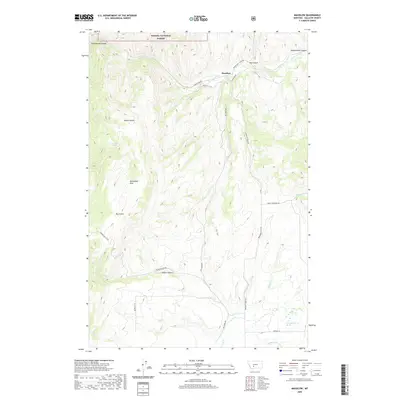 2020 Map of Maudlow, 2020 Print