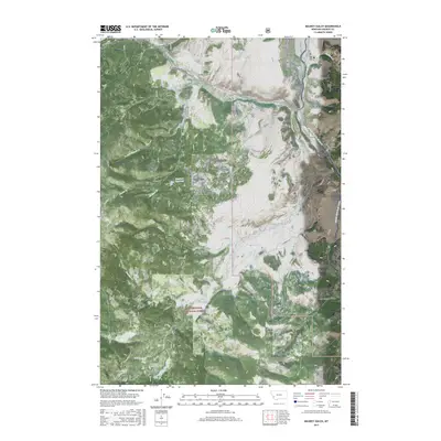 2017 Map of Maukey Gulch, 2017 Print