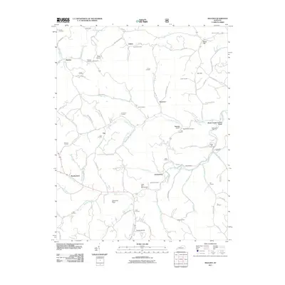 2011 Map of Maulden, 2011 Print