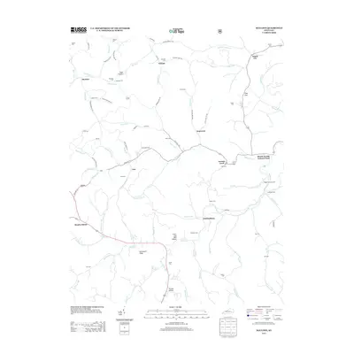 2013 Map of Maulden, 2013 Print