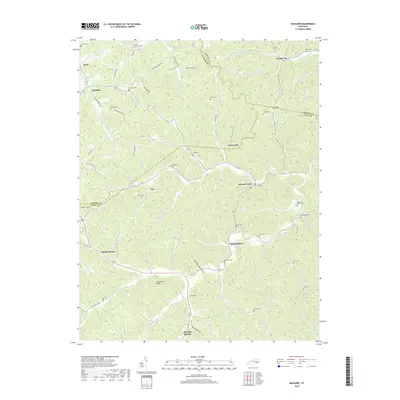 2019 Map of Maulden, 2019 Print