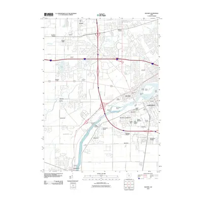 2010 Map of Maumee, 2010 Print