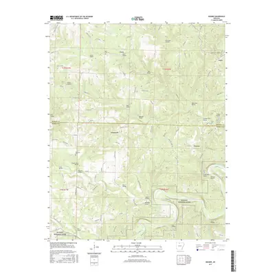 2017 Map of Maumee, 2017 Print