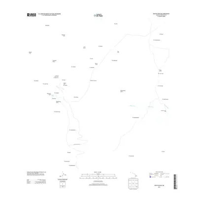 2013 Map of Mauna Kea, 2013 Print