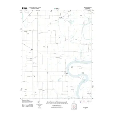 2012 Map of Maunie, 2012 Print