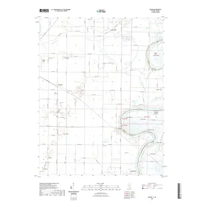 2021 Map of Maunie, 2021 Print