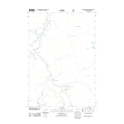 2011 Map of Maurice Mountain, 2011 Print