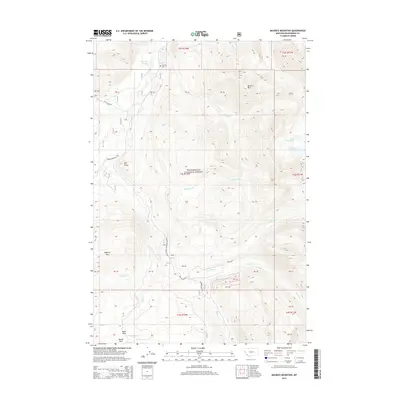 2014 Map of Maurice Mountain, 2014 Print