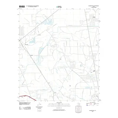 2010 Map of Mauriceville, 2010 Print
